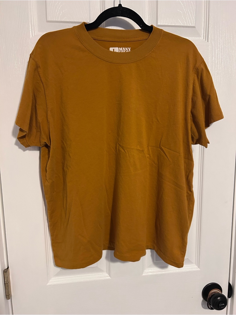 Big Bud Press Women's Short Sleeve Tee - Mustard Brown